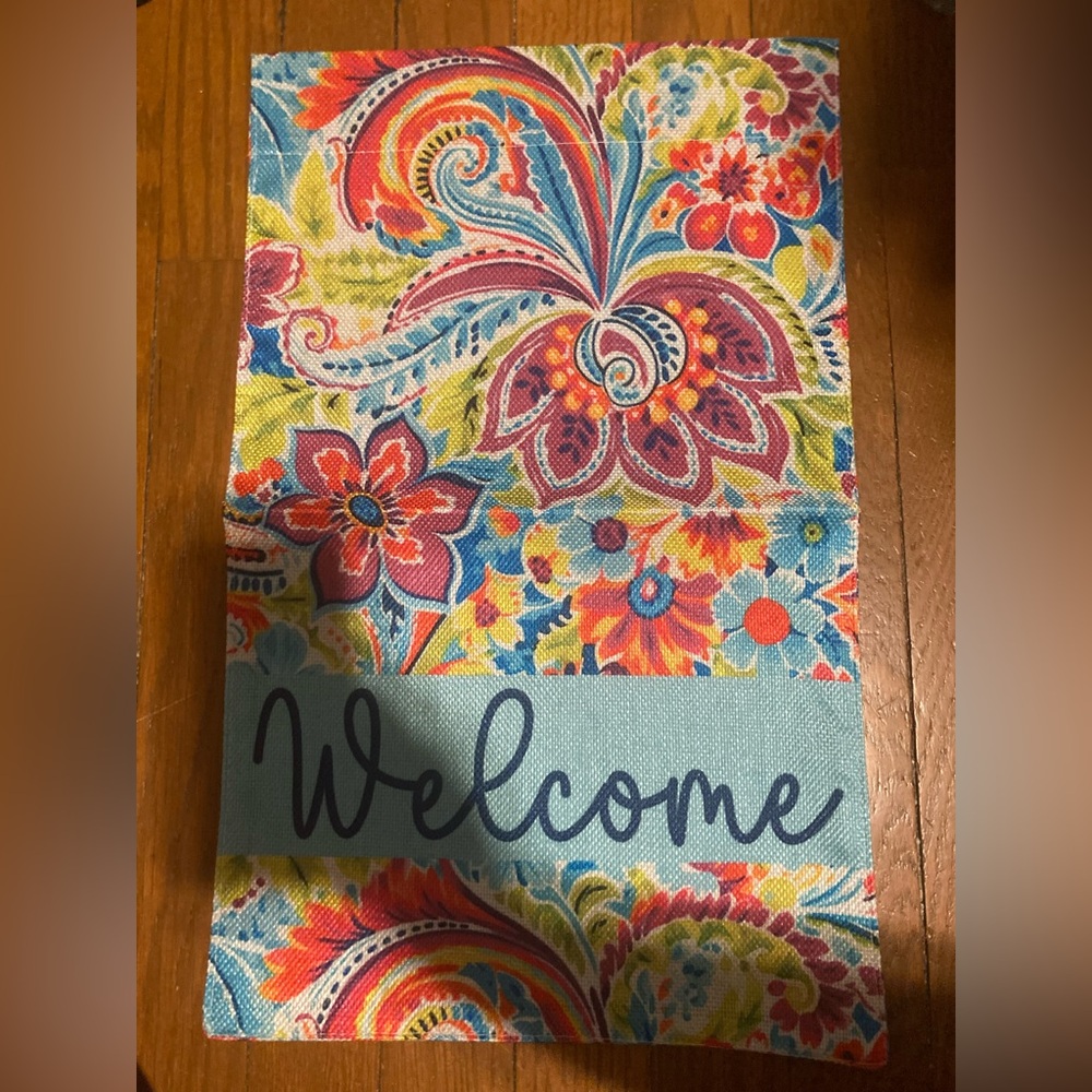 Garden Flag Spring Summer 12” x 18” NEW